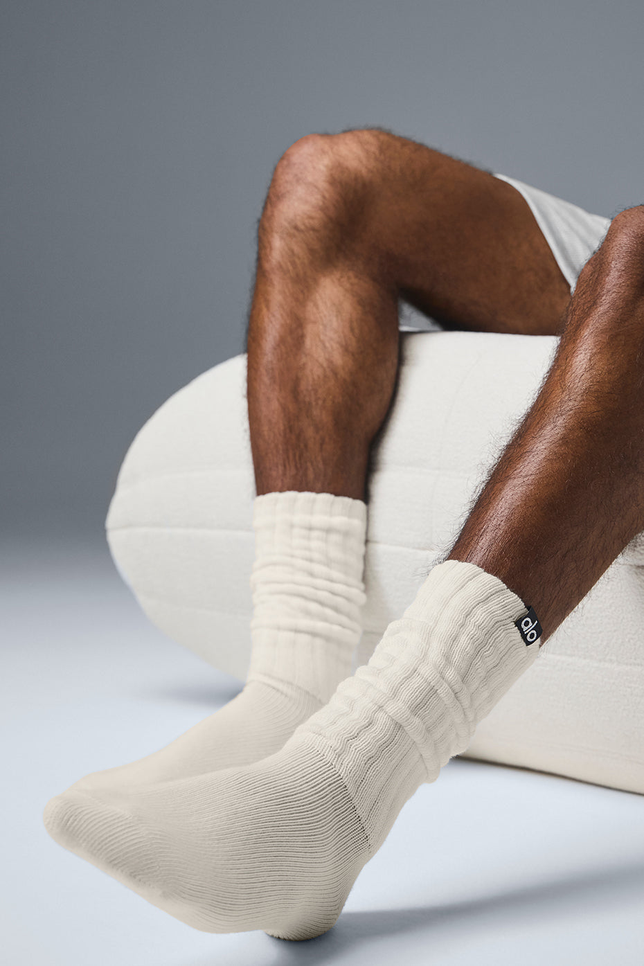 Unisex Scrunch Sock - Bone image 3
