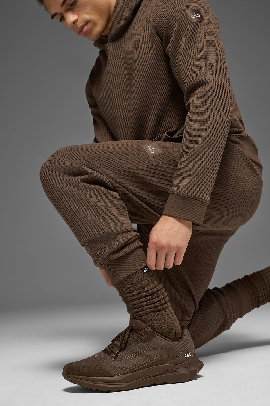 Unisex Scrunch Sock - Espresso image 3