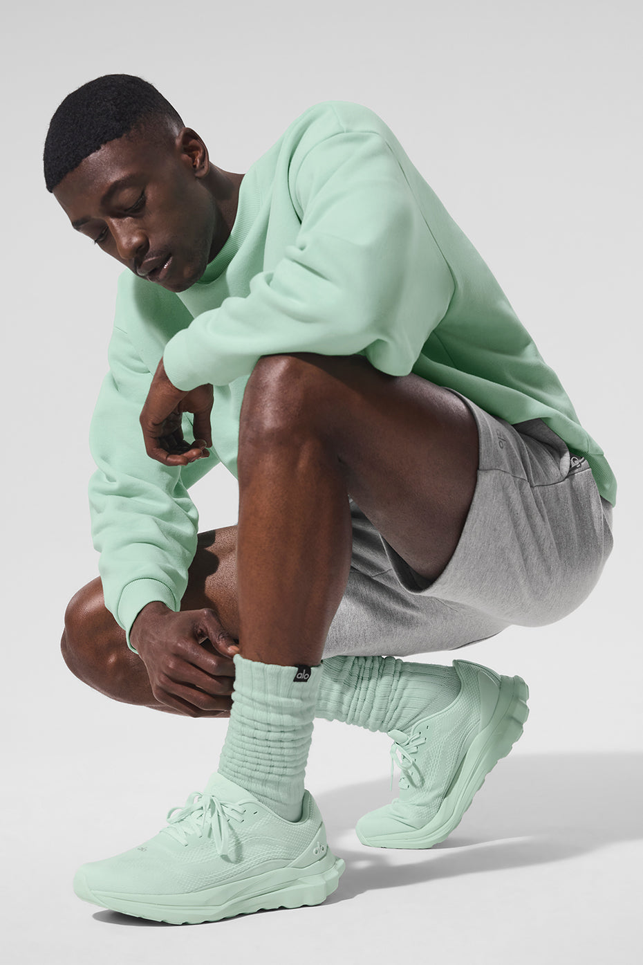 Unisex Scrunch Sock - Spearmint image 3