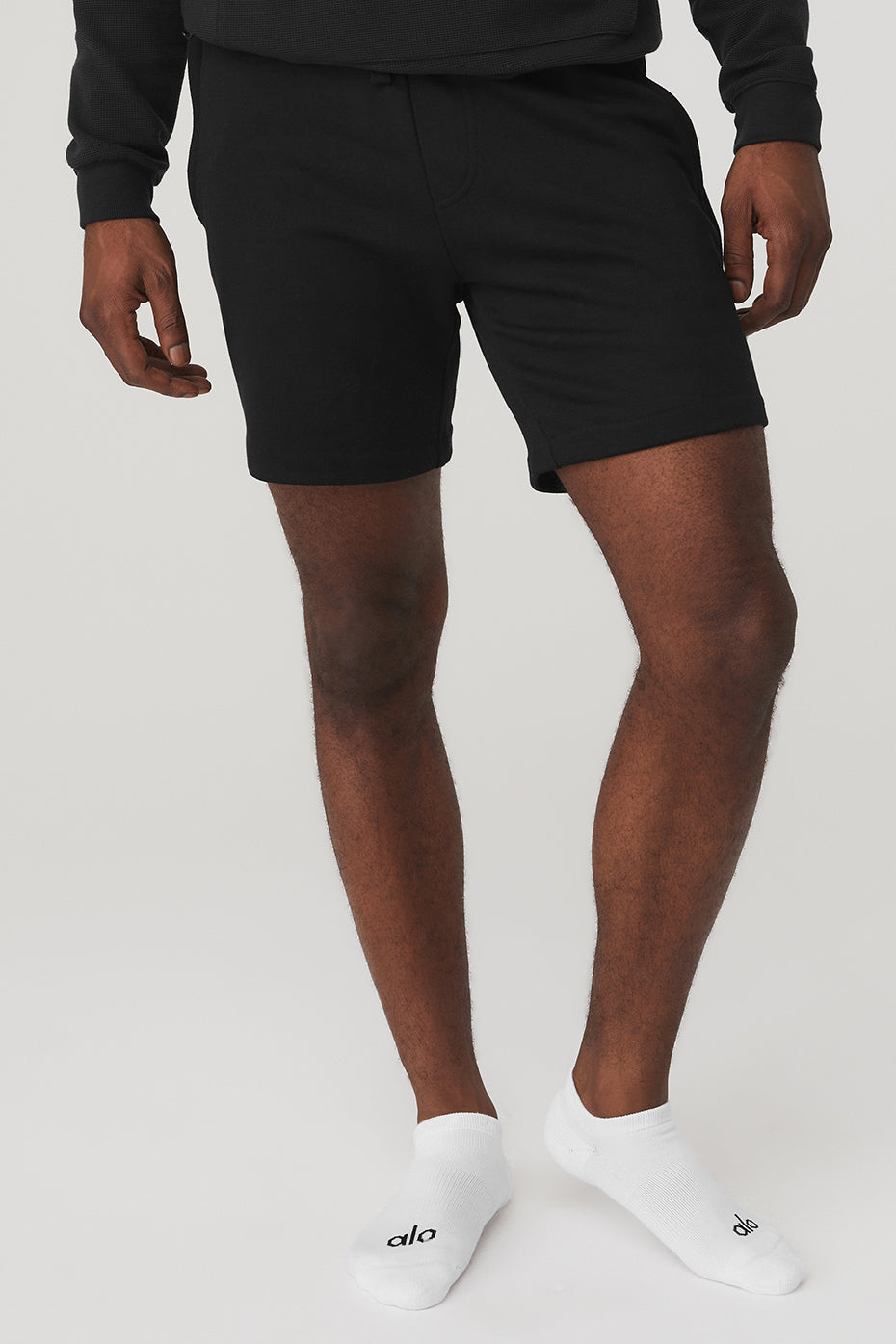 Unisex Street Sock - White/Black image 2