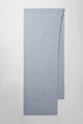 Merino Wool Oversized Scarf - Hazy Heather Grey image 1