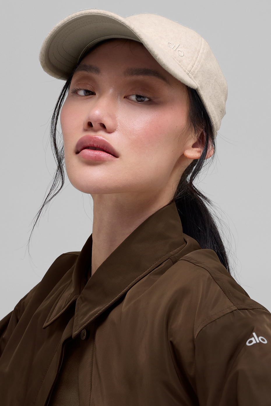 Prestige Off-Duty Cap - Cream Heather image 2