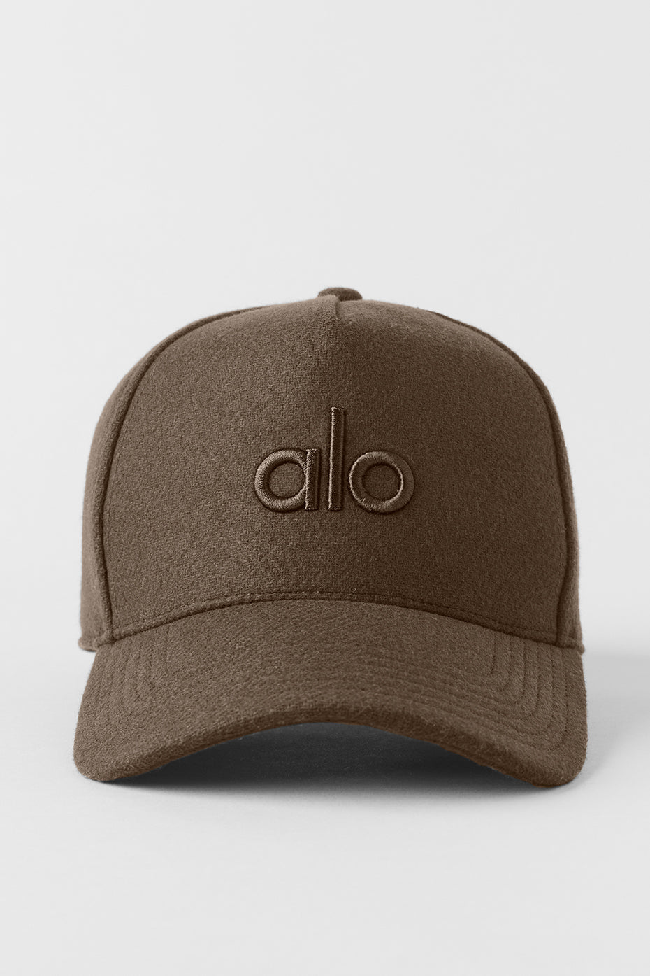 Wool Blend District Trucker Hat - Espresso image 3