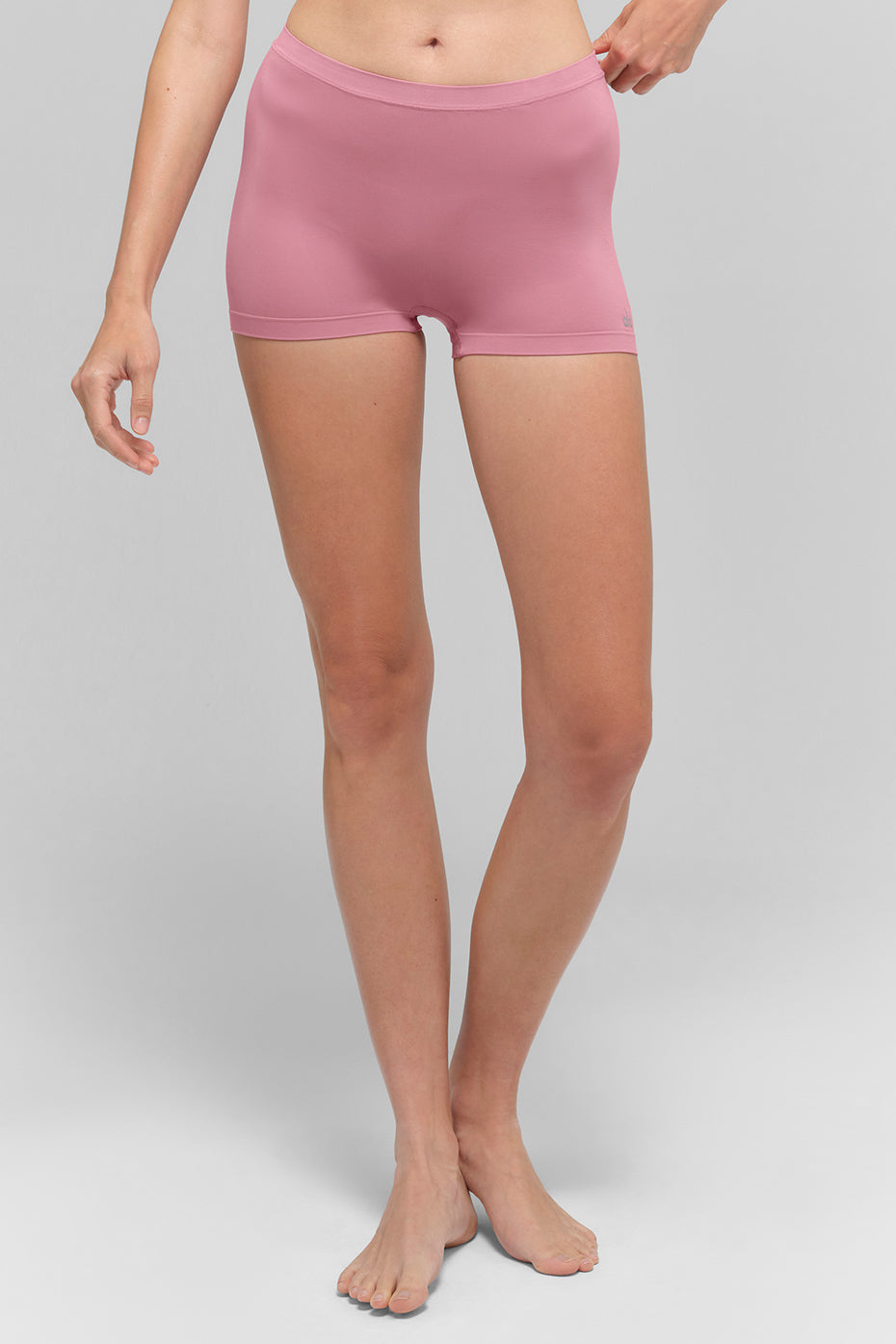 Sheer Glow Boyshort - Pink Wild Rose image 4