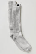 Unisex Washed Scrunch Sock - Hazy Grey Wash image 1