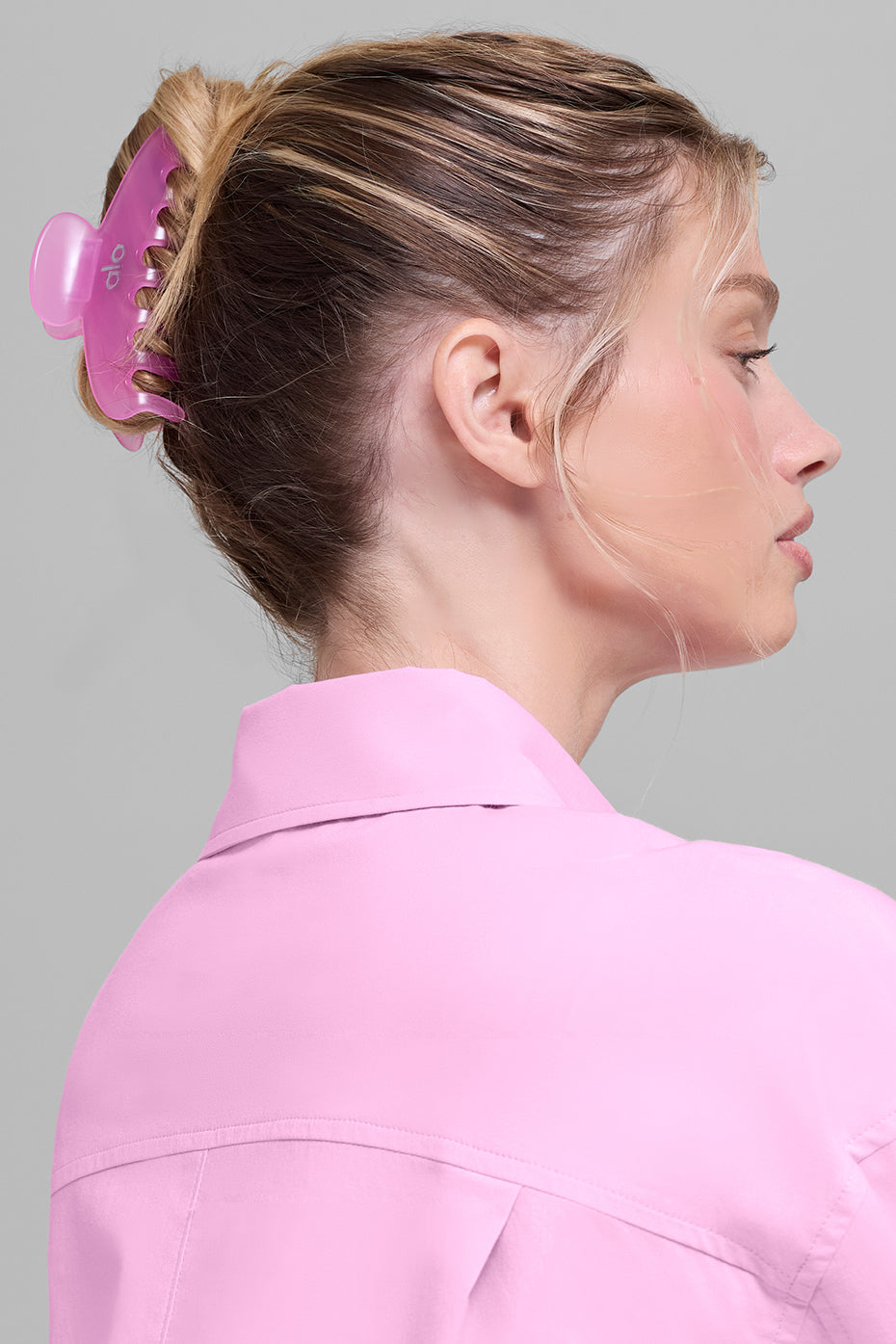Effortless Claw Clip (2-Pack) - Candy Heart Pink/Bright Red image 2