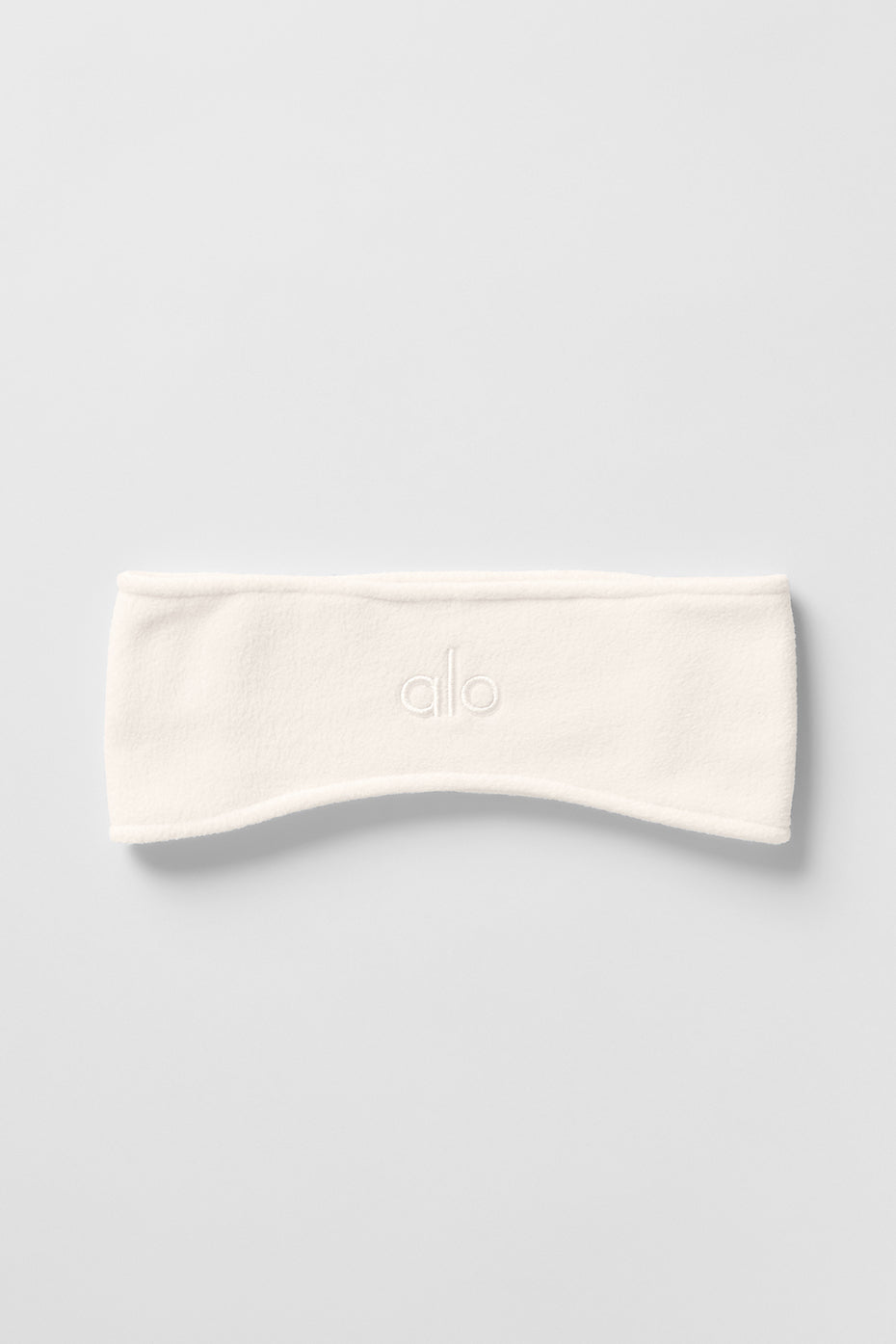 Polar Fleece Ear Warmer - Ivory image 2
