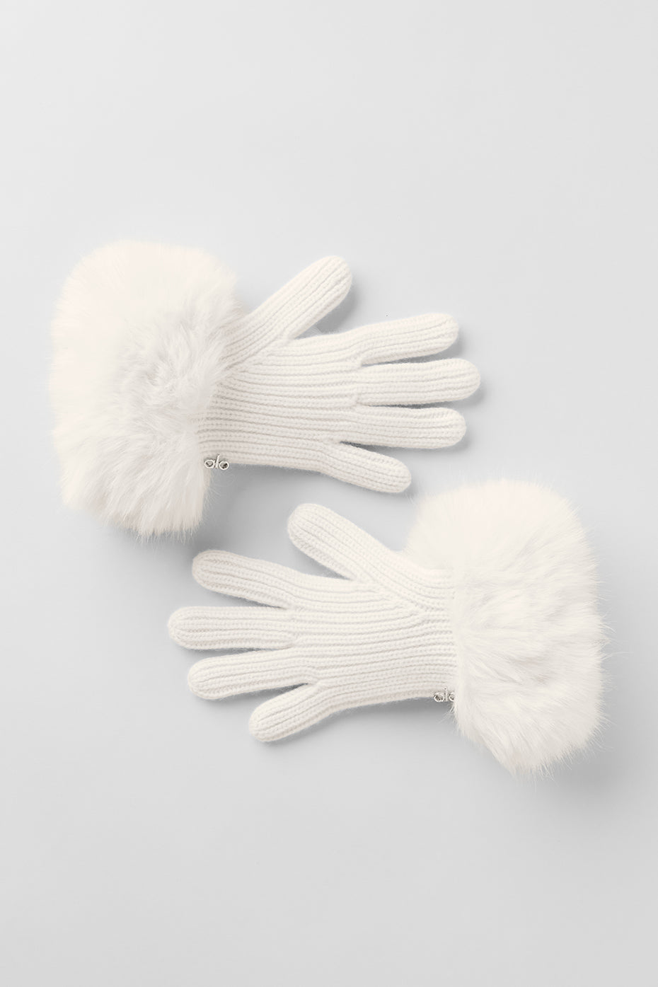 Courchevel Cashmere Gloves - Ivory image 2