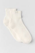 Quarter Crew Street Sock - Ivory image 1
