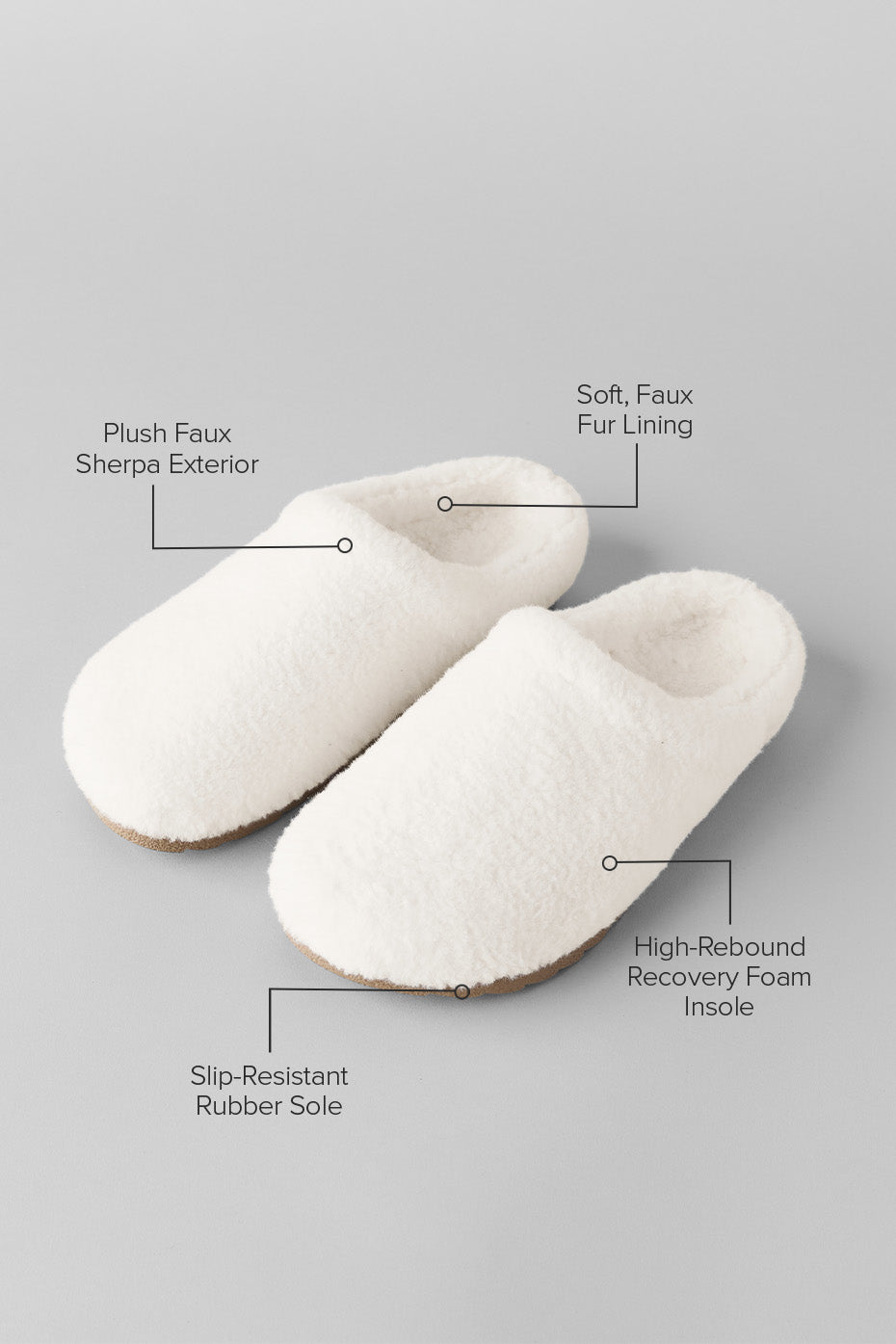 Sherpa Recovery Slipper - Ivory image 2