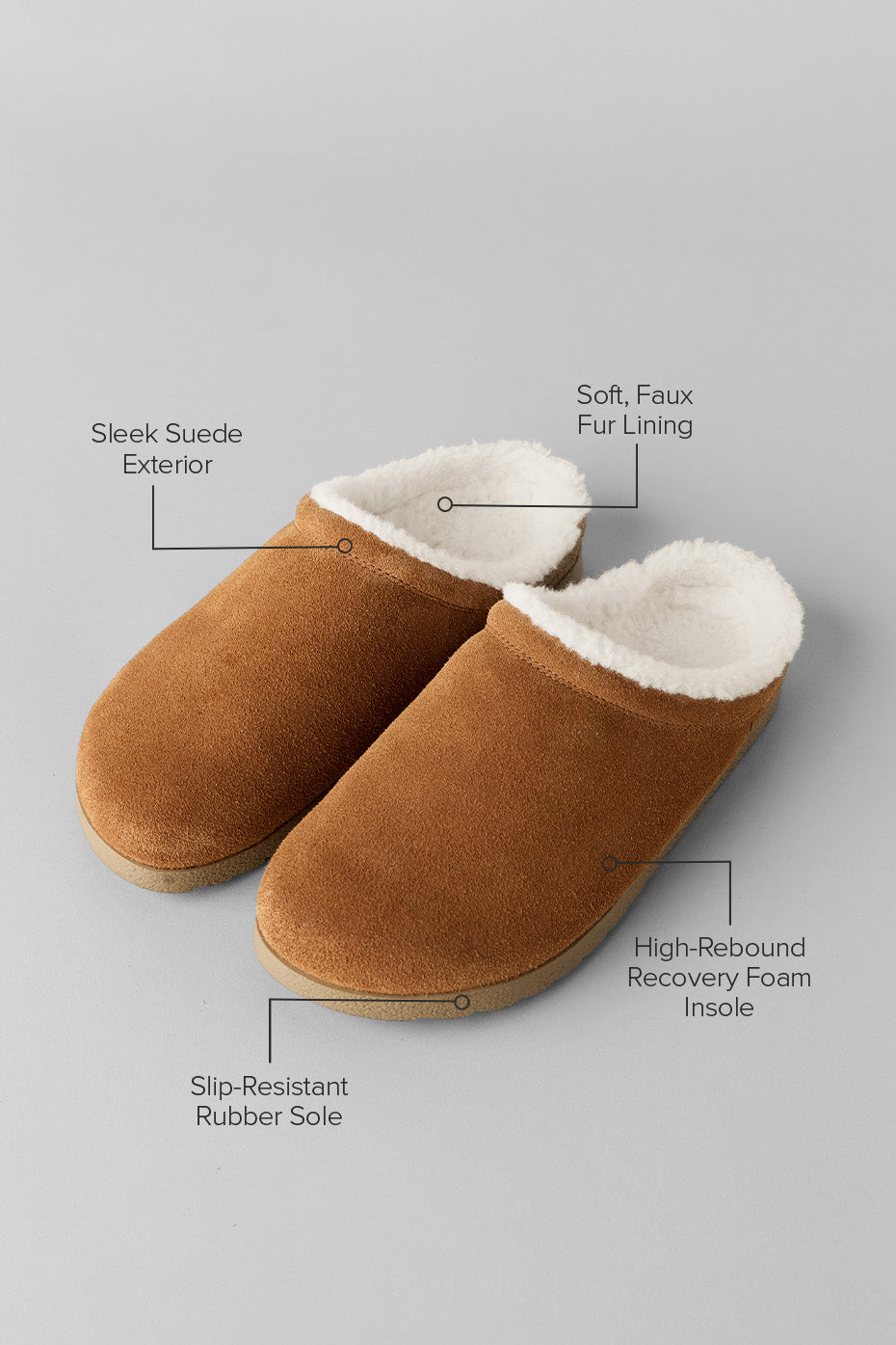 Recovery Slipper - Saddle/Ivory image 2