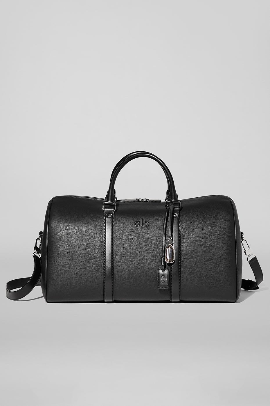 ALO Voyage Duffle - Black Leather image 2