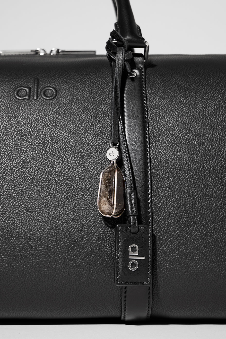 ALO Voyage Duffle - Black Leather image 5