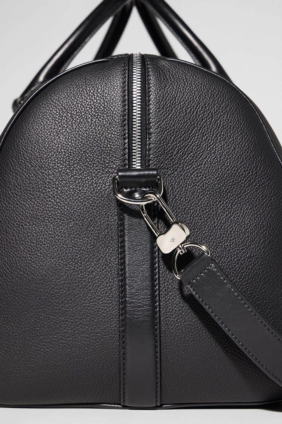 ALO Voyage Duffle - Black Leather image 6