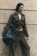 ALO Voyage Duffle - Black Leather image 1