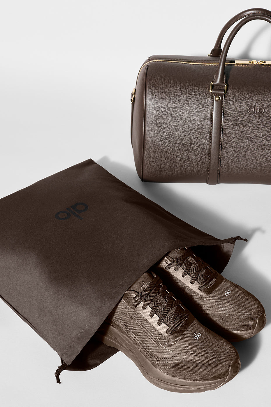 ALO Voyage Duffle - Espresso Leather image 7