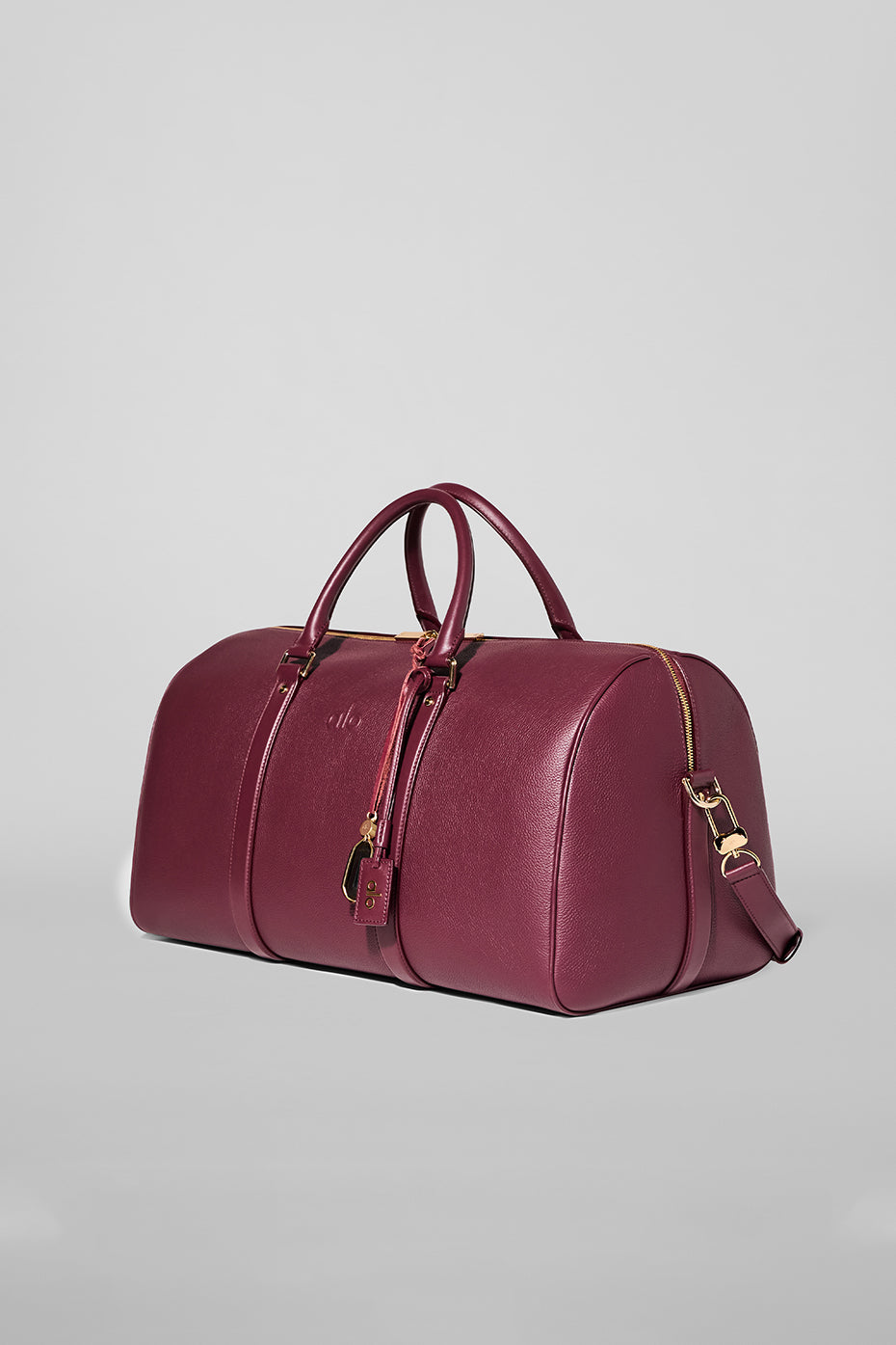 ALO Voyage Duffle - Bordeaux Leather image 3