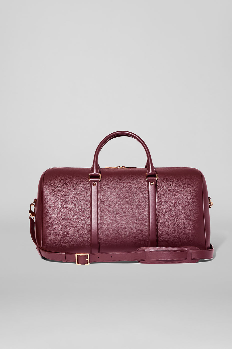 ALO Voyage Duffle - Bordeaux Leather image 4