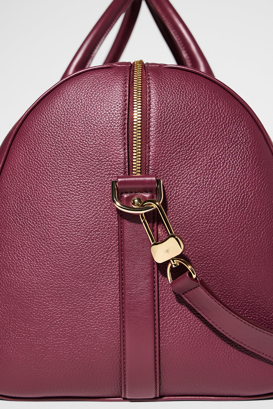 ALO Voyage Duffle - Bordeaux Leather image 6
