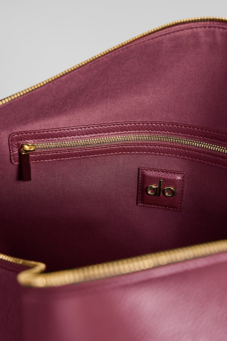 ALO Voyage Duffle - Bordeaux Leather image 7