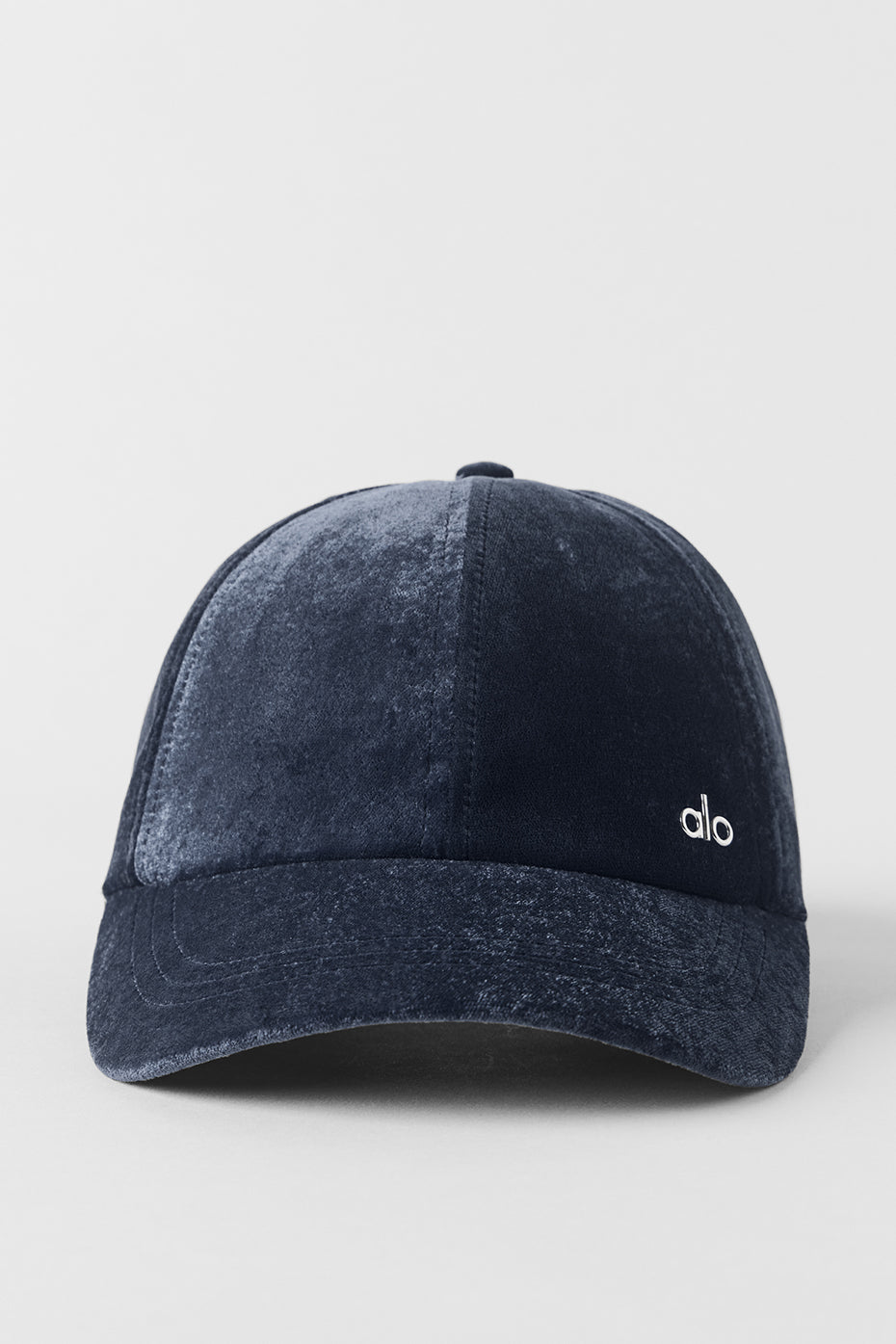 Velvet Off-Duty Cap - Navy image 3