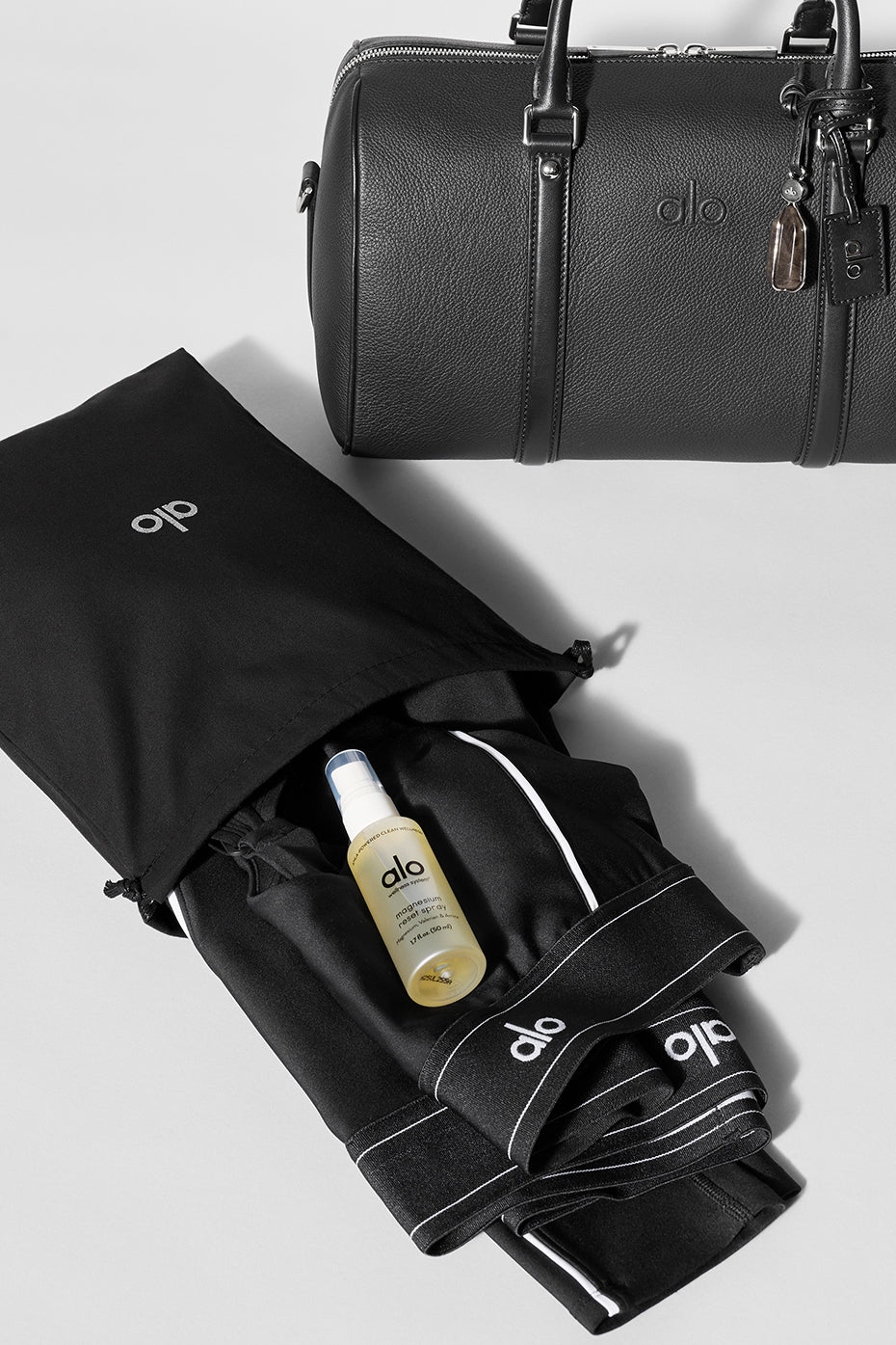 ALO Daily Voyage - Black Leather image 8