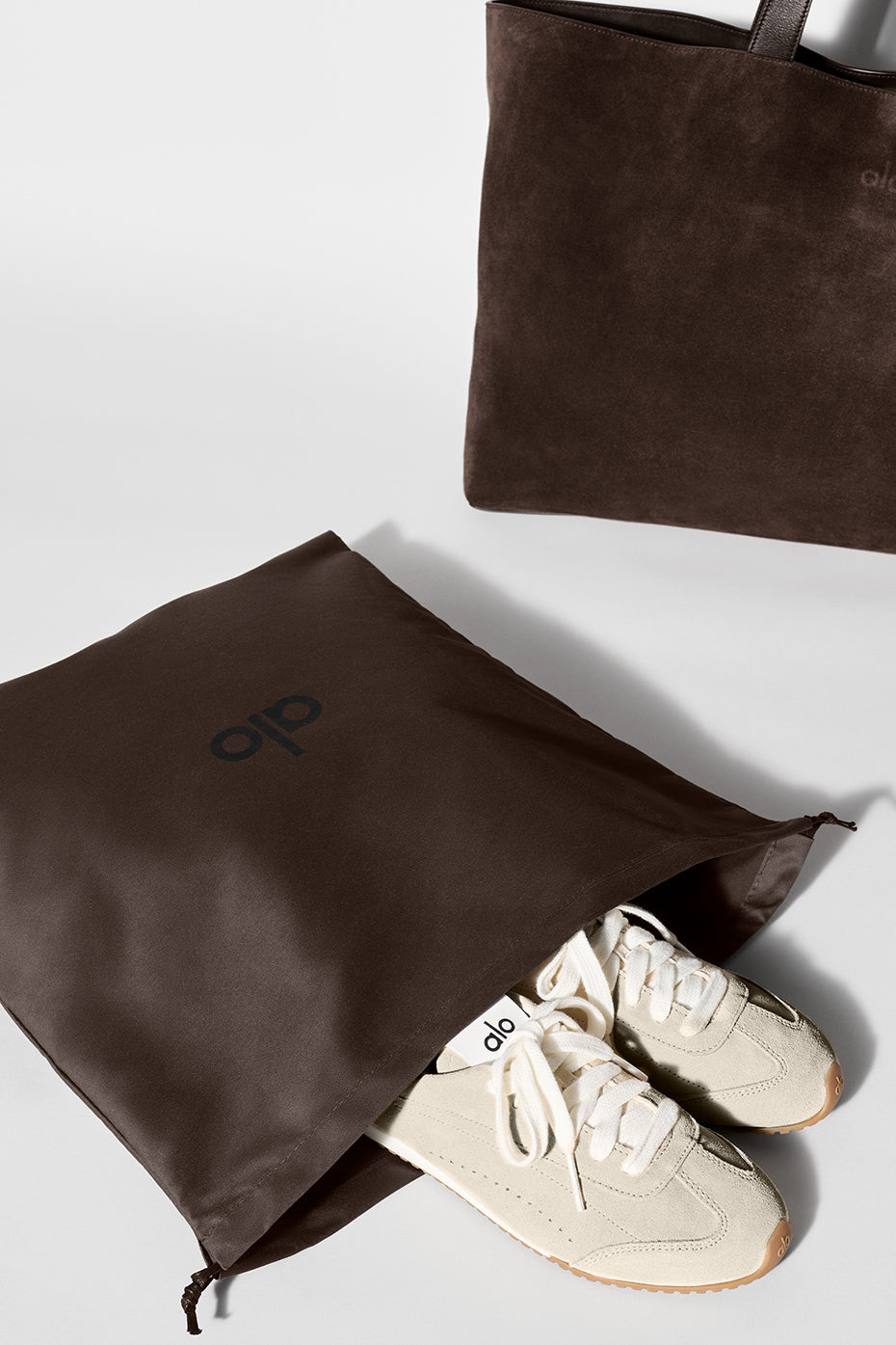 ALO Tranquility Tote - Espresso Suede image 8