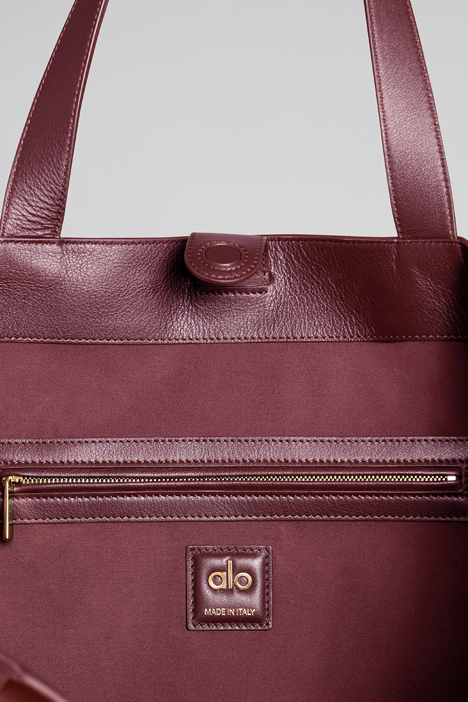 ALO Tranquility Tote - Bordeaux Suede image 6