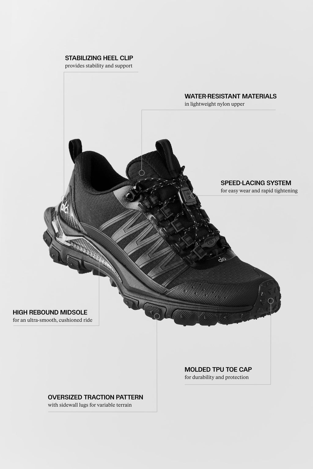 ALO Trail - Black image 2