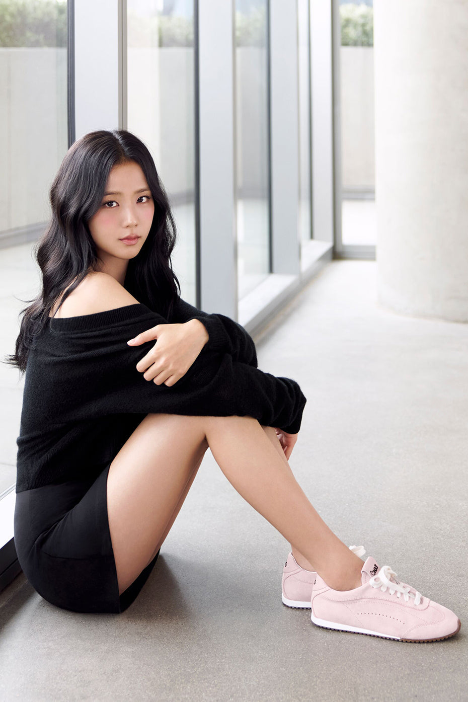 ALO Sunset Sneaker + Jisoo - Bloom Pink image 1