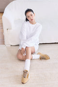 ALO Sunset Sneaker + Jisoo - Caramel Cream image 1
