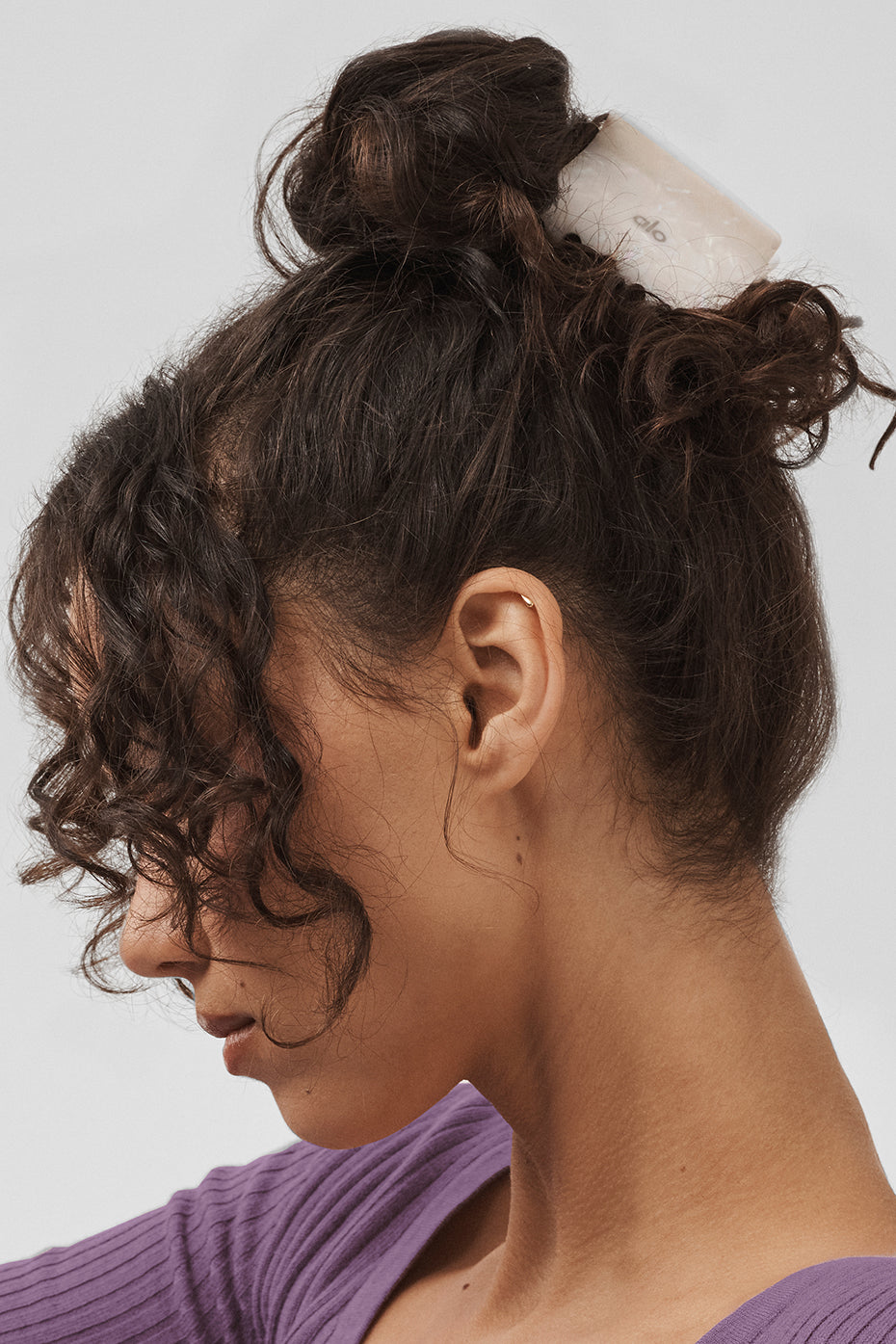 Effortless Claw Clip - White Pearl image 1