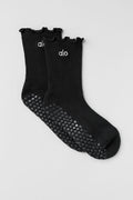 Lettuce Edge Grip Sock - Black image 1