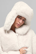 Faux Fur Starstruck Hat - Ivory image 1