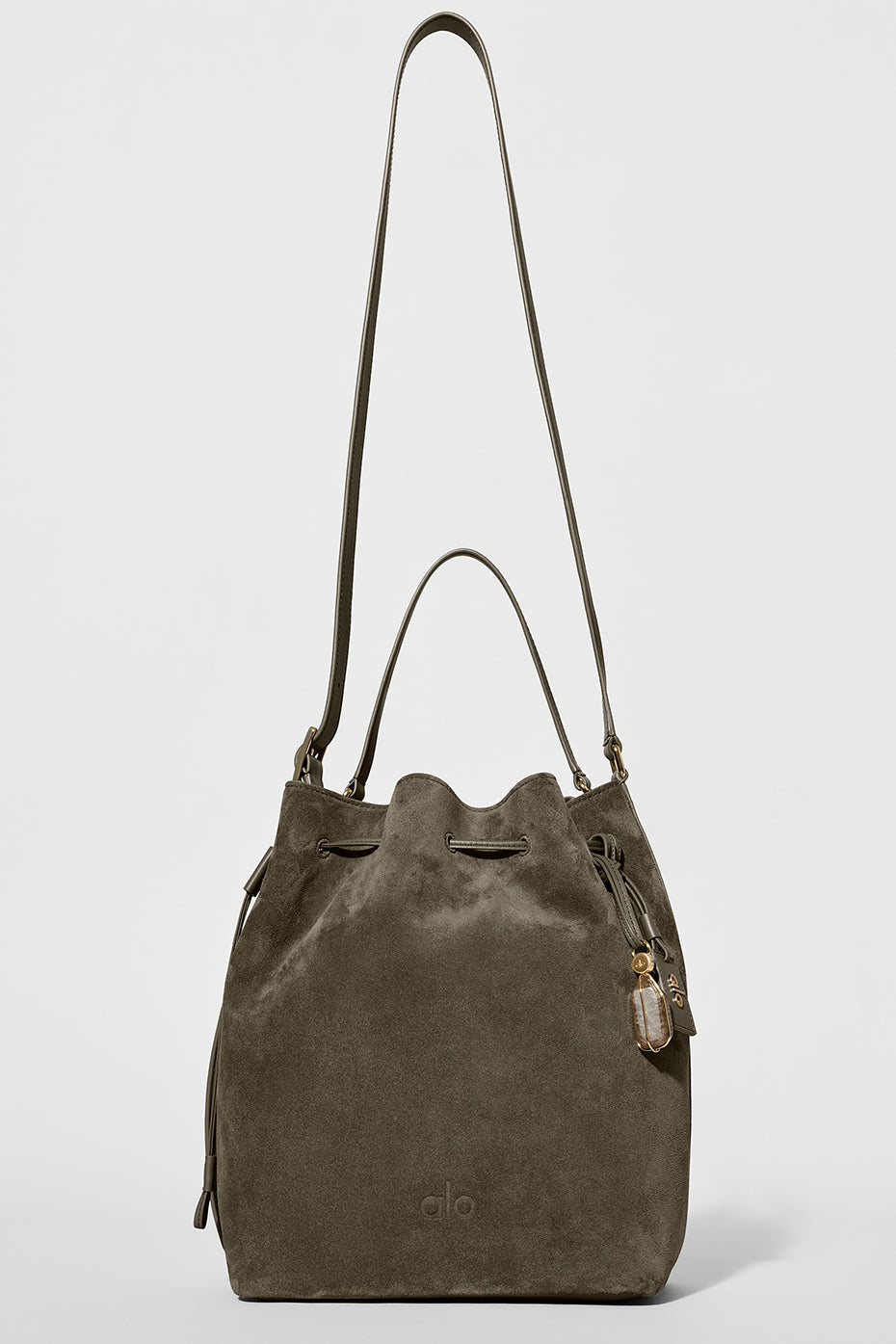 ALO Balance Bucket - Olive Tree Suede image 1