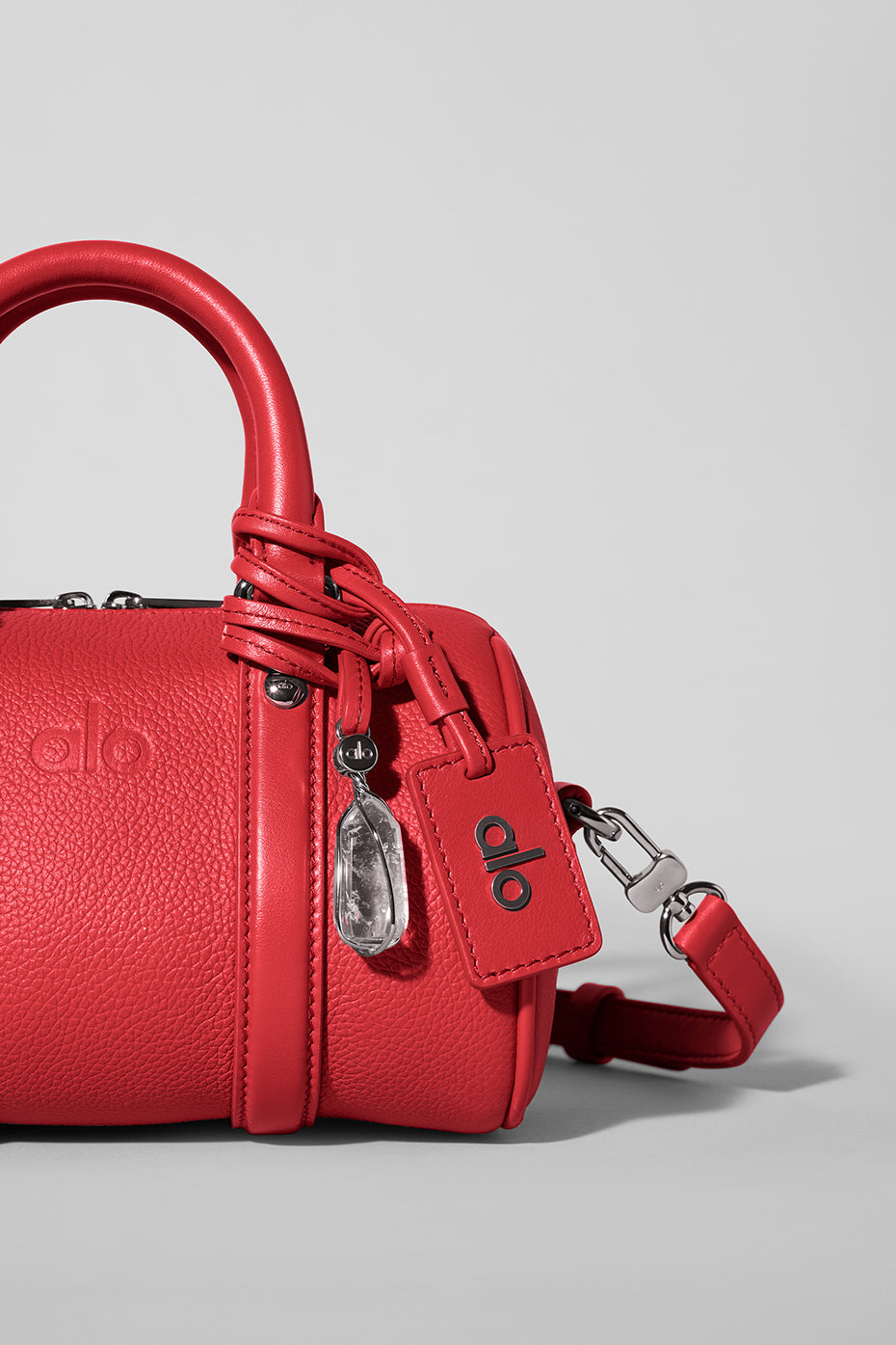 ALO Mini Voyage - Bright Red Leather image 5