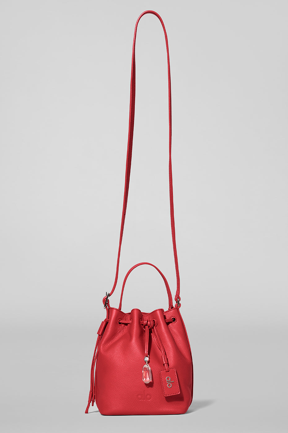ALO Mini Balance - Bright Red Leather image 1