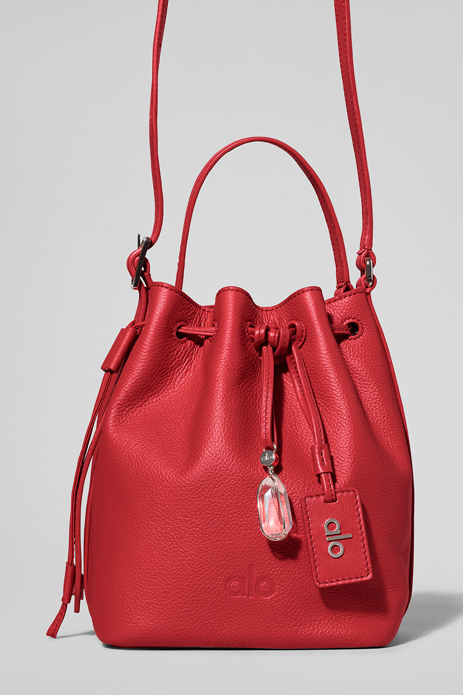 ALO Mini Balance - Bright Red Leather image 4