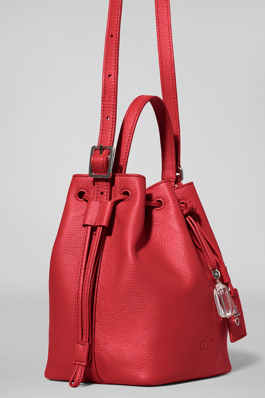 ALO Mini Balance - Bright Red Leather image 5