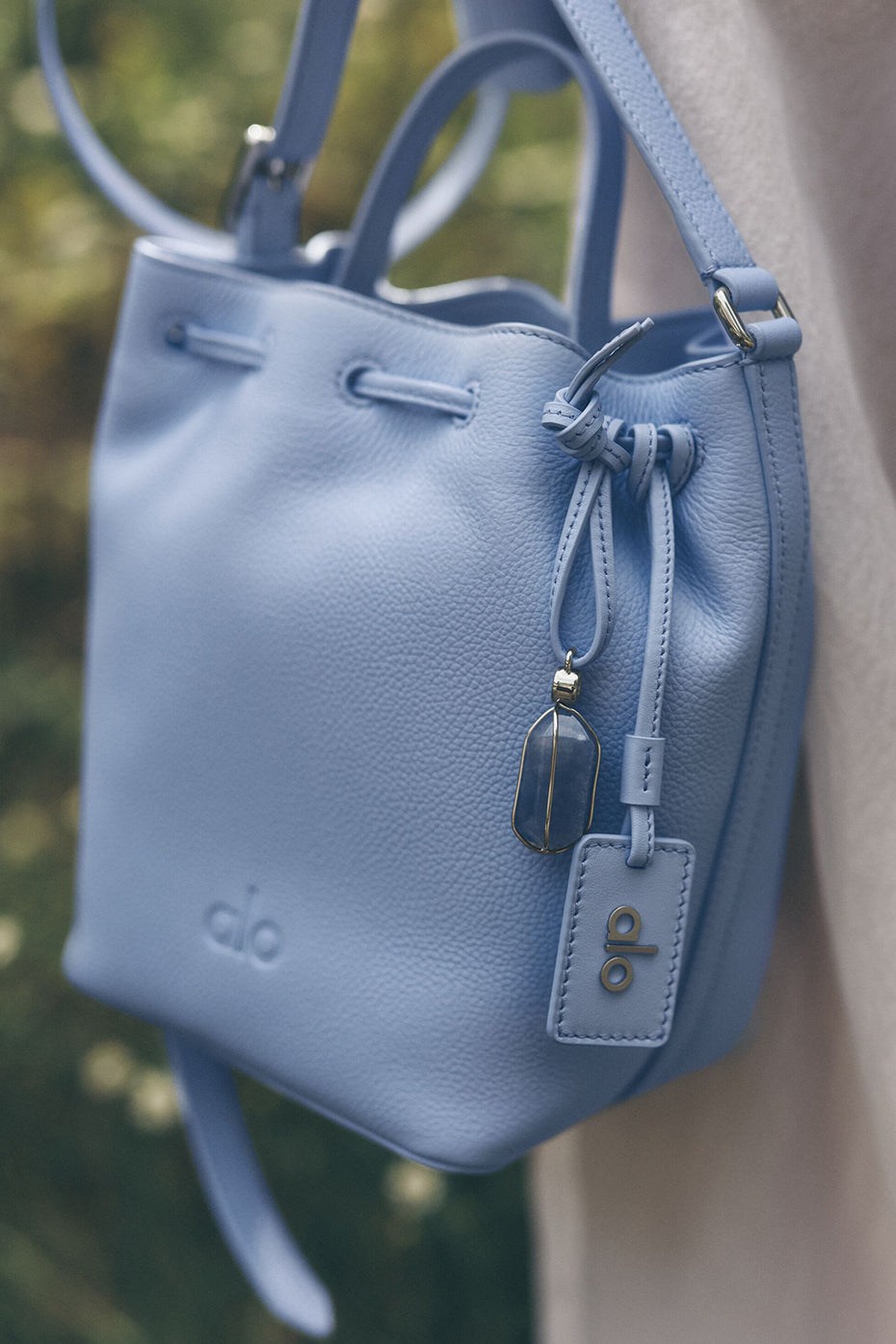 ALO Mini Balance - Light Provence Blue Leather image 1