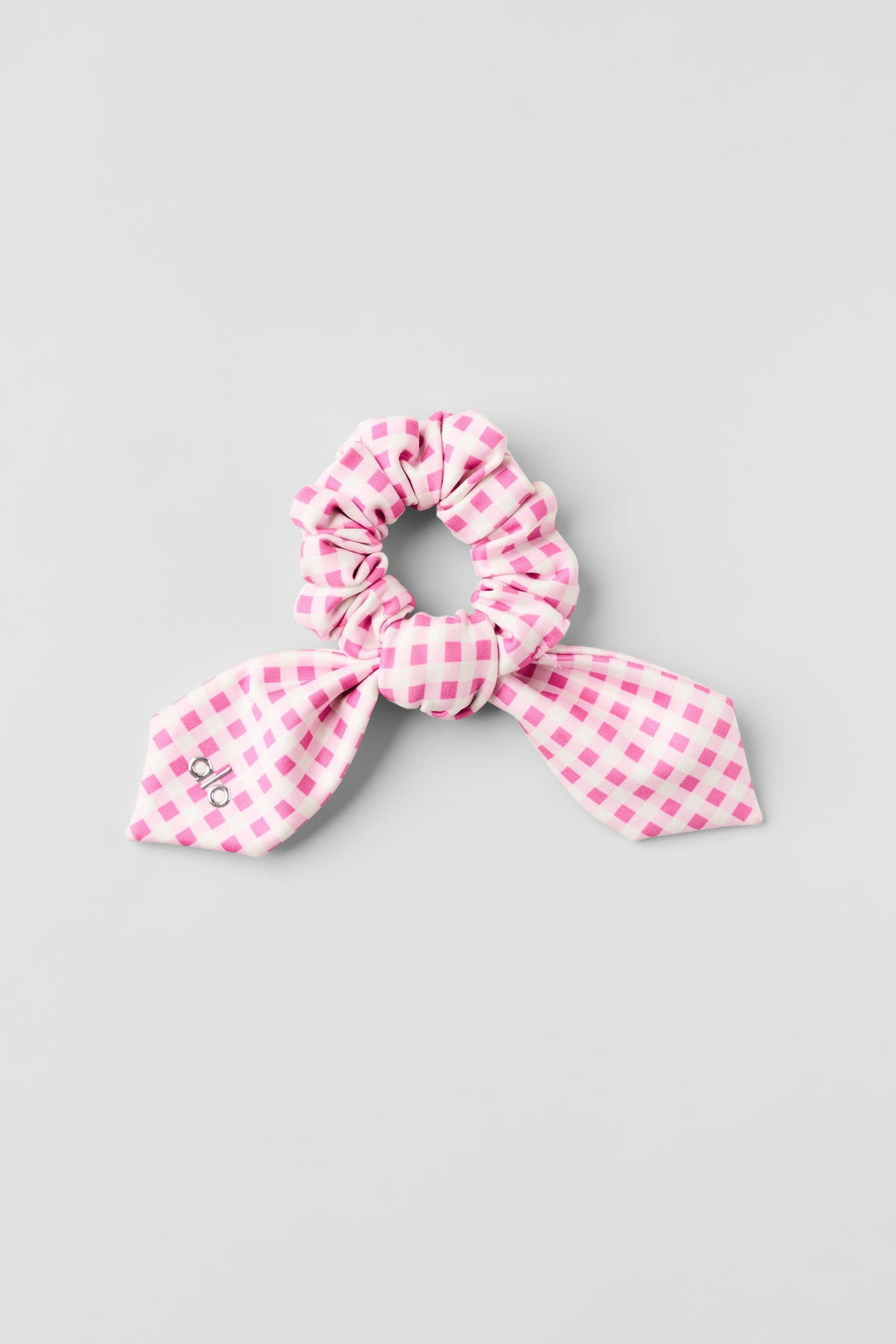 Airlift Gingham Rhythm Scrunchie - Paradise Pink Gingham image 2