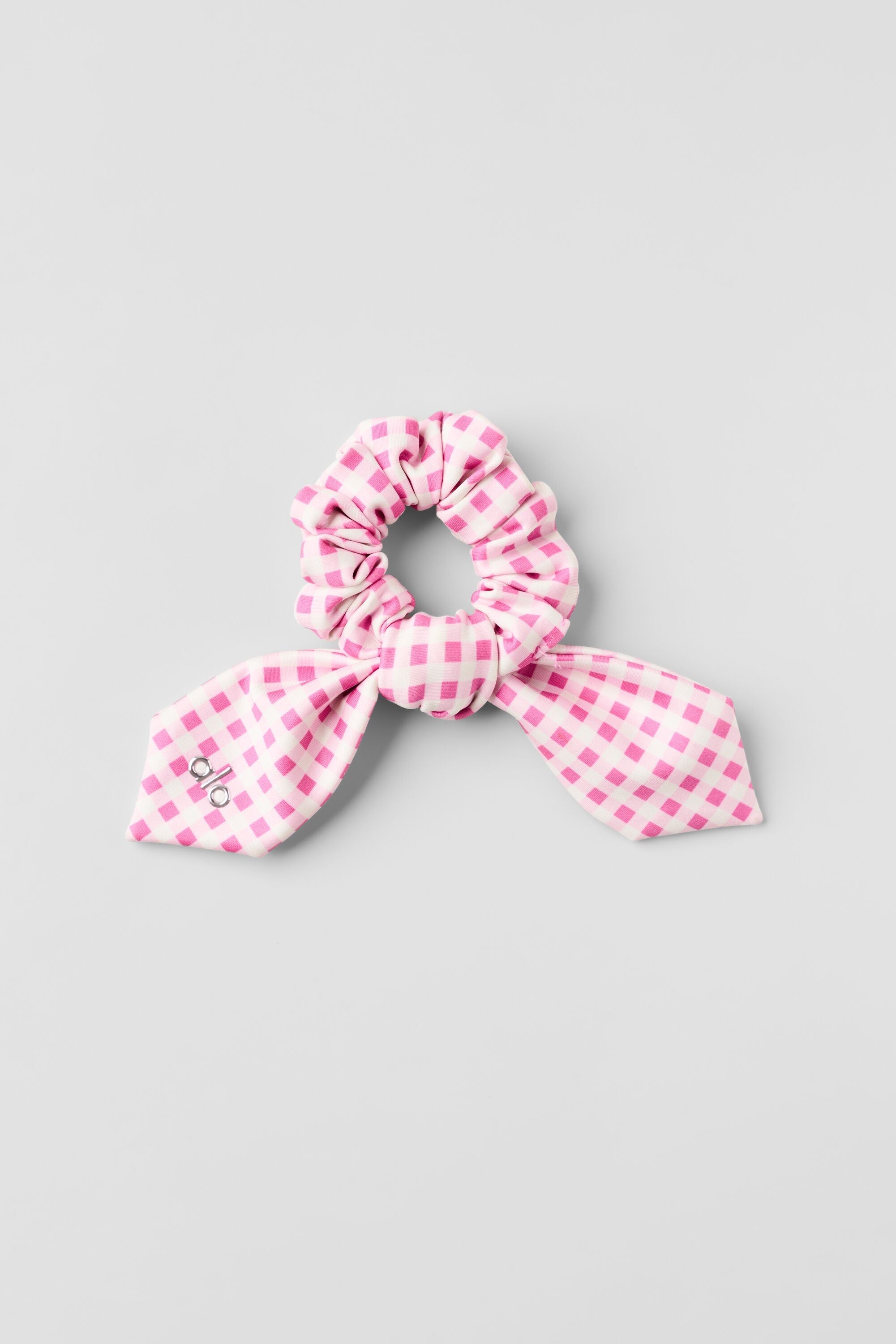 Airlift Gingham Rhythm Scrunchie - Paradise Pink Gingham image 2
