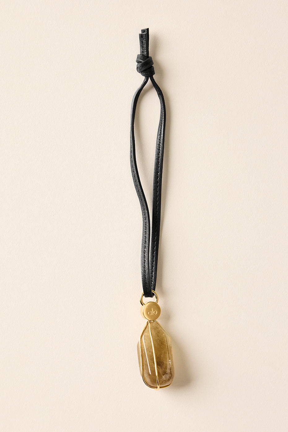 ALO Intention Crystal - Smoky Quartz/Gold image 1