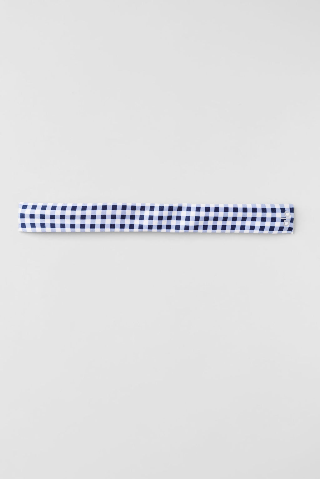 Gingham Airlift So Smooth Headband - Navy Gingham image 2