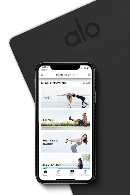 6 Month Alo Moves Membership & Mat Bundle image 1