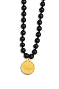 Black Onyx Mala Necklace image 1