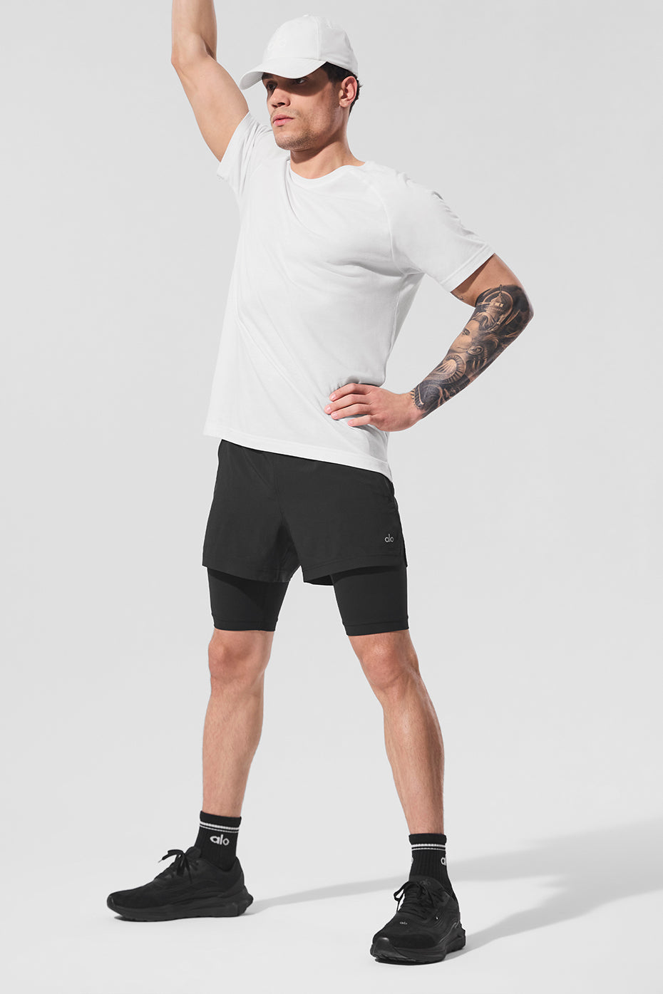Triumph Raglan Tee - White image 4