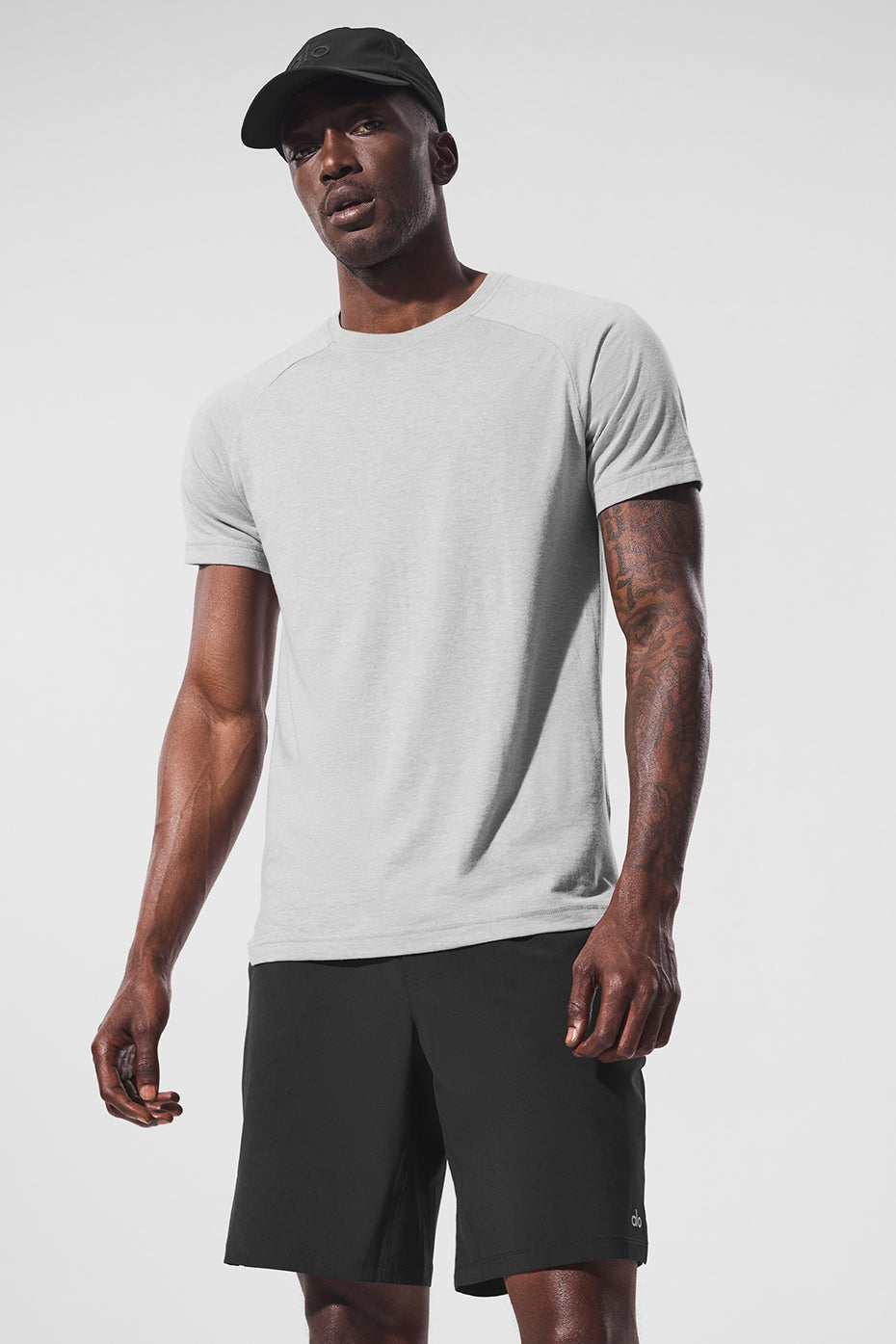 Triumph Raglan Tee - Athletic Heather Grey image 1
