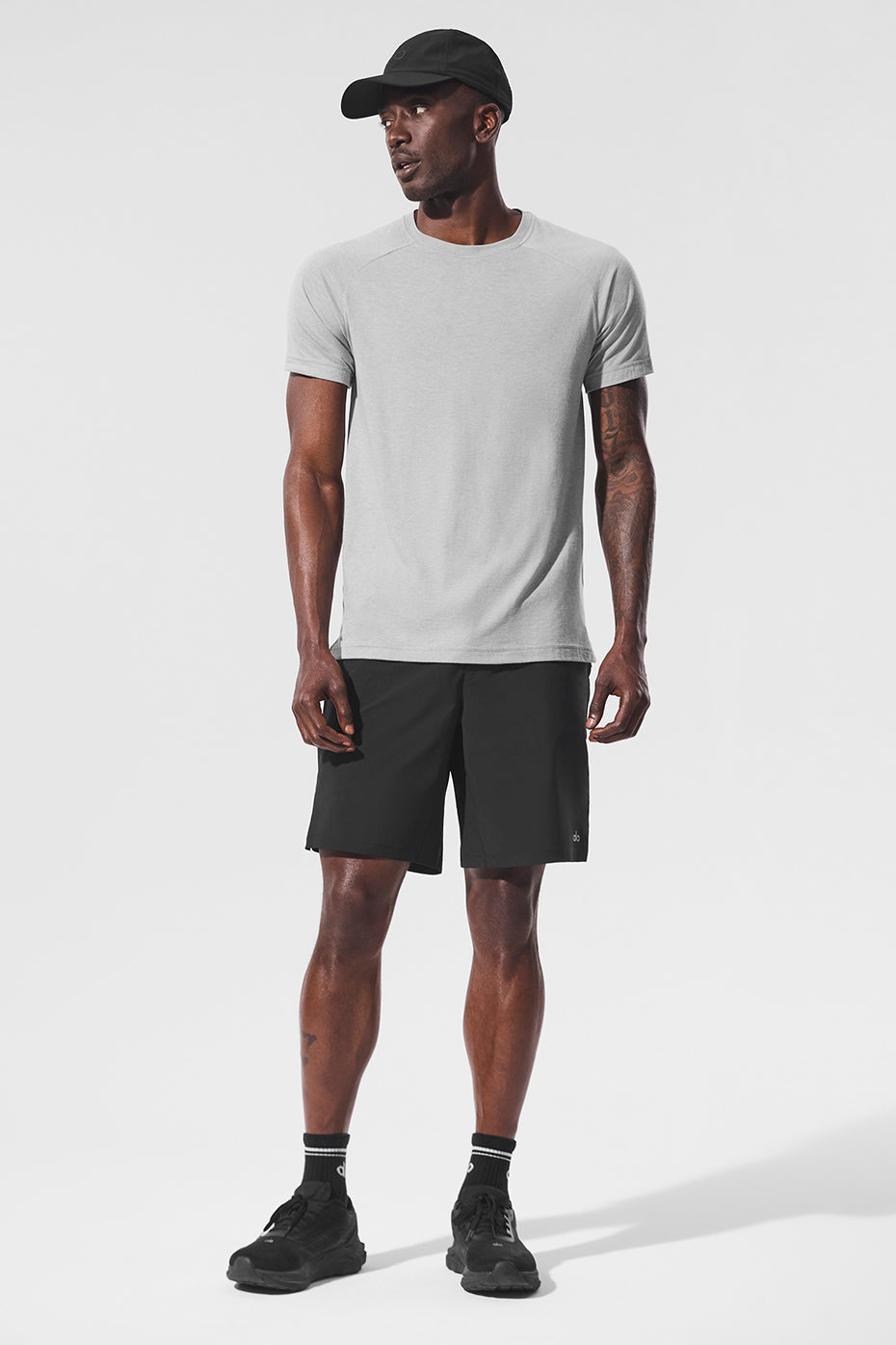 Triumph Raglan Tee - Athletic Heather Grey image 3