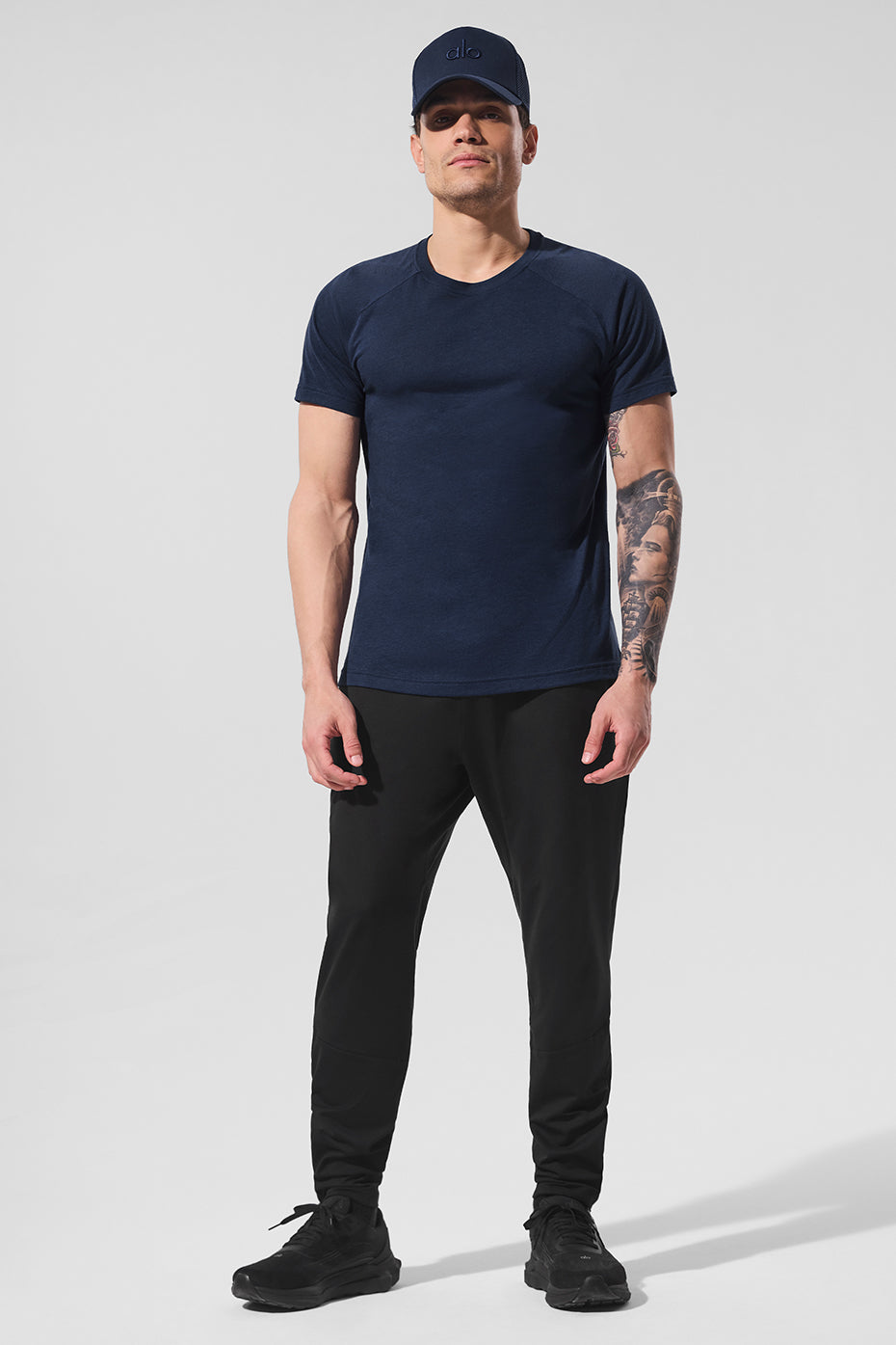 Triumph Raglan Tee - Navy image 1